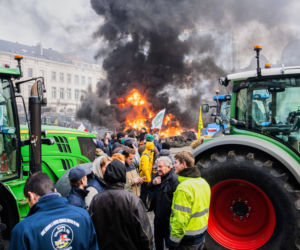 Protesty rolników w Europie