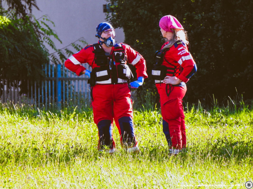 Tychy: Dramatyczna akcja służb. Robili wszystko, by ratować rannego chłopca