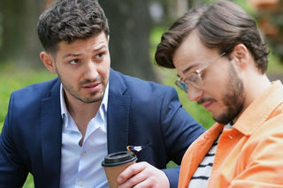 Barwy szczęścia odc. 3265. Justin (Jasper Sołtysiewicz), Kajtek (Jakub Dmochowski)