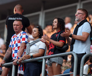 Górnik Zabrze - Ferencvaros: Zdjęcia kibiców z meczu 3. rundy eliminacji Ligi Europy