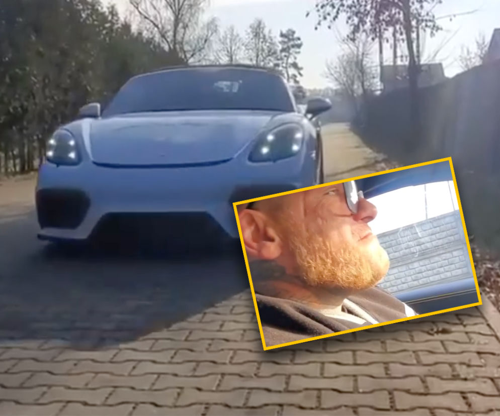 Popek jeździ Porsche 718 Spyder