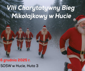 Pobiegną w szczytnym celu. W weekend Bieg Mikołajkowy w Hucie k. Lipska