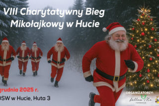 Pobiegną w szczytnym celu. W weekend Bieg Mikołajkowy w Hucie k. Lipska