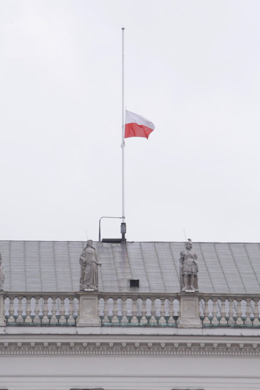 Tak wyglądała Warszawa 10 kwietnia 2010 roku