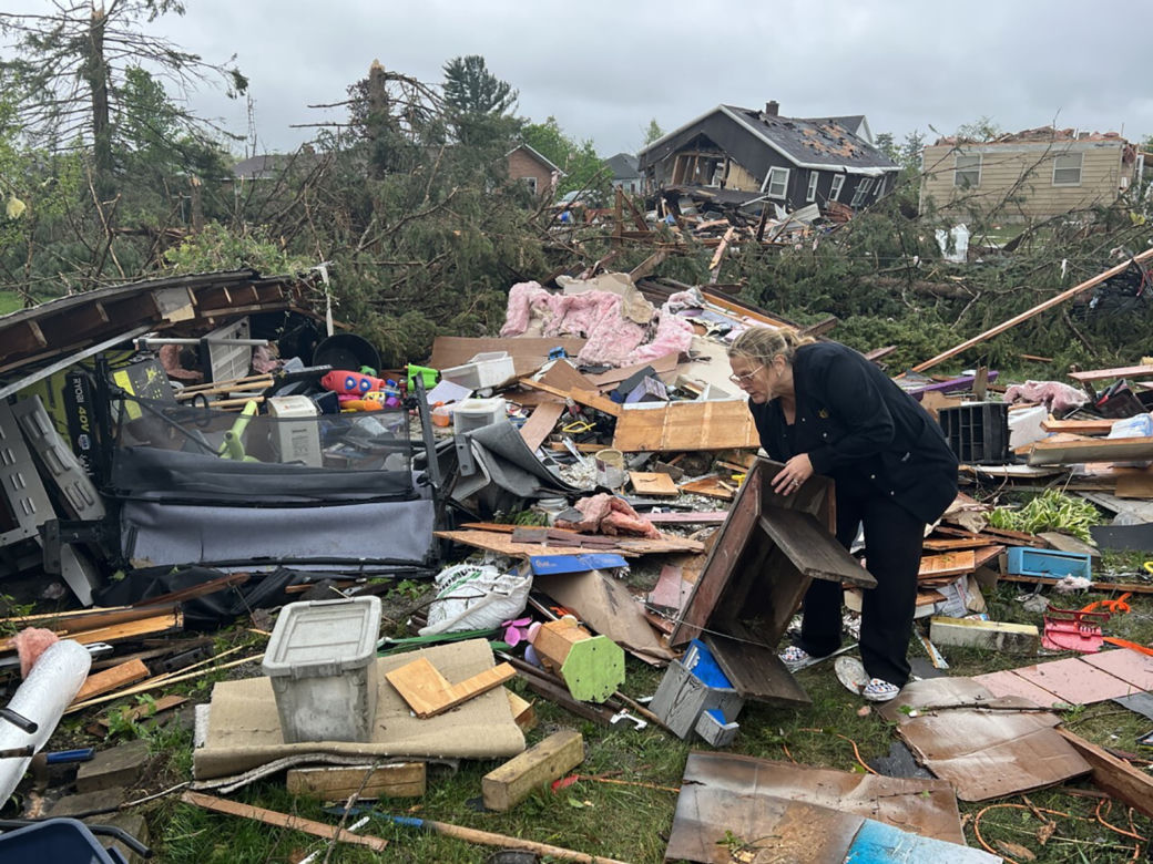Niszczycielskie tornado uderzyło w Michigan