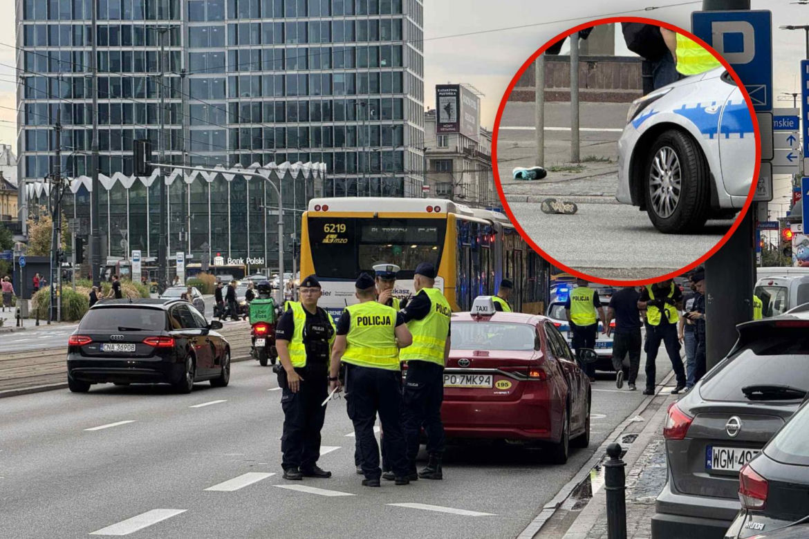Wypadek w centrum Warszawy. Potrącone dziecko