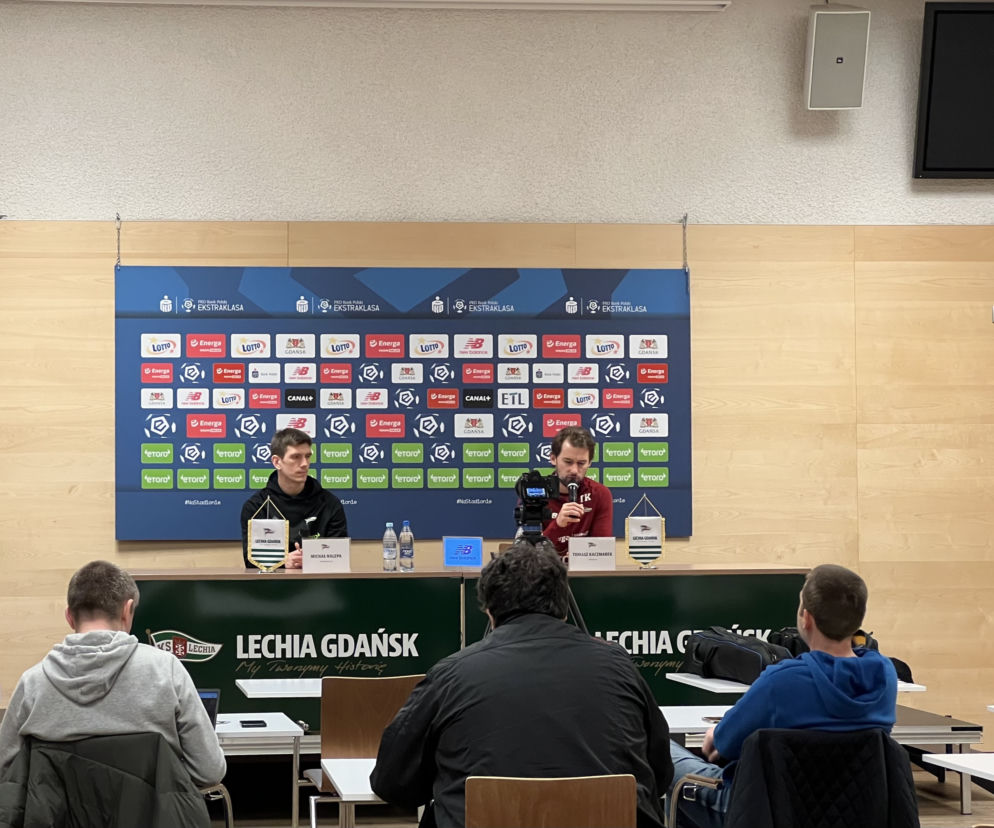 Konferencja prasowa Lechii Gdańsk