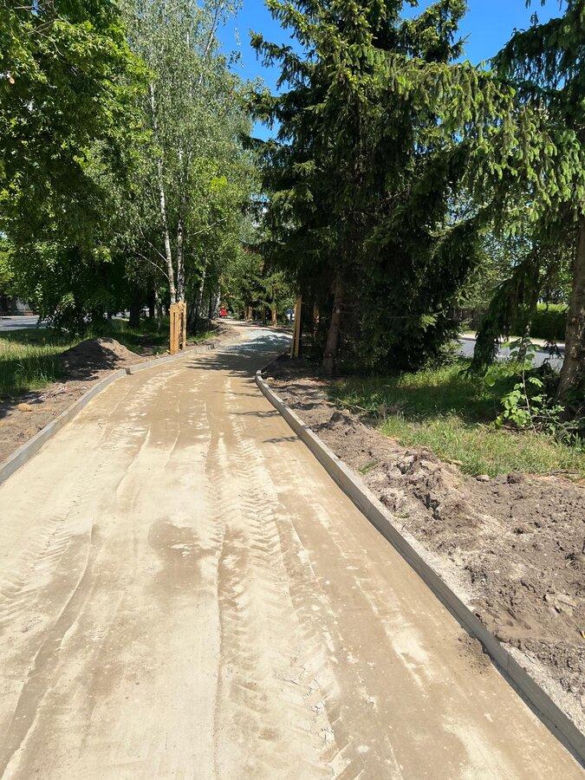 Budowa ścieżki rowerowej na Gronowie