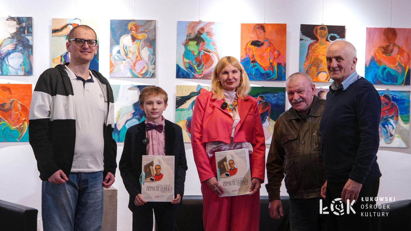 Za nami spotkanie z poezją Sebastiana Barana w Łukowie