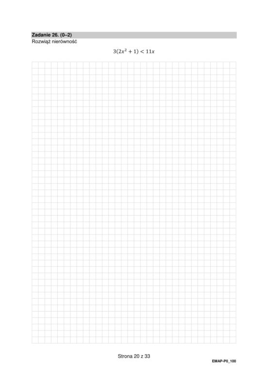 Matura 2025 - matematyka