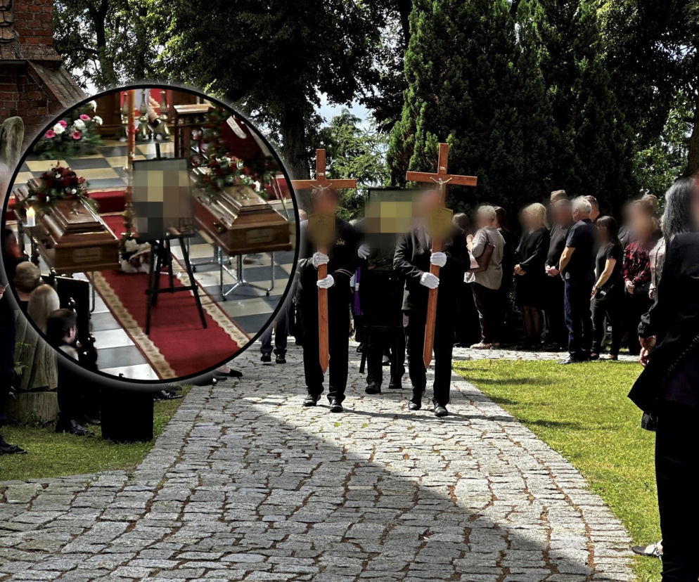 Do domu zabrakło im kilometra. Kondukt żałobny minął miejsce tragicznego wypadku BMW