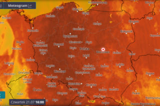 Tu w Polsce jest dziś najgoręcej! Temperatura przekroczyła tu 37°C w cieniu! Zobacz gdzie padają rekordy