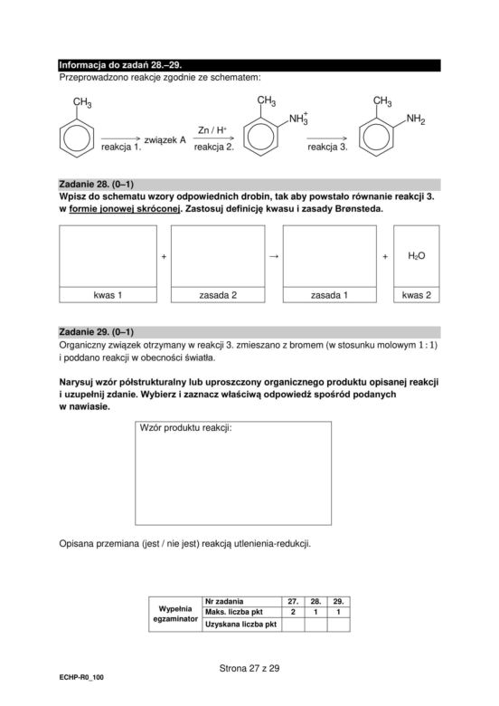 Matura 2024: chemia rozszerzona – ARKUSZ FORMUŁA 2015