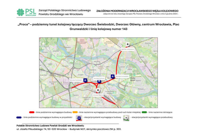 Koncepcja budowy metra we Wrocławiu