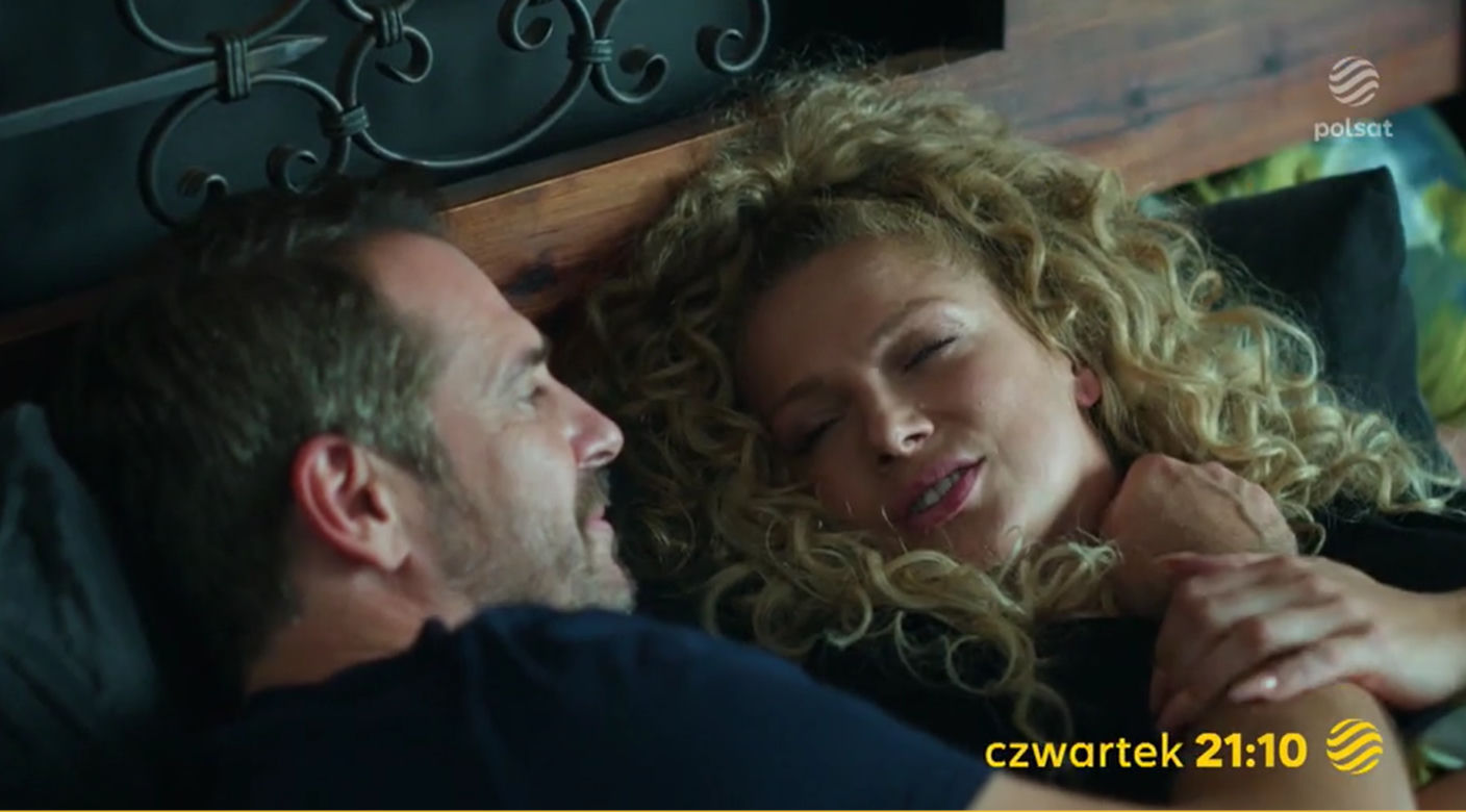 Przyjaciółki, odcinek 241: Patrycja (Joanna Liszowska), Wiktor (Paweł Deląg)