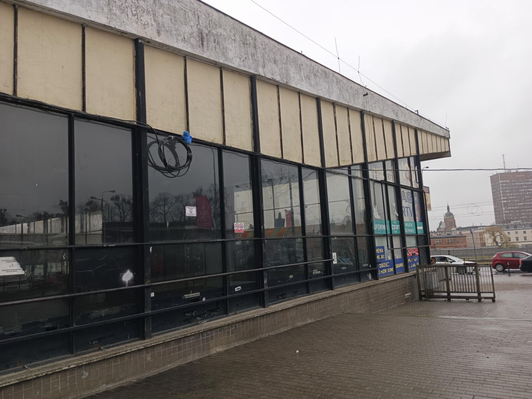 Budynek dworca PKS w Gdańsku