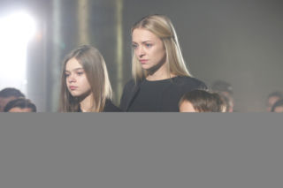 M jak miłość. Barbara Kurdej-Szatan (Asia), Julia Wróblewska (Zosia), Feliks Matecki (Wojtek)