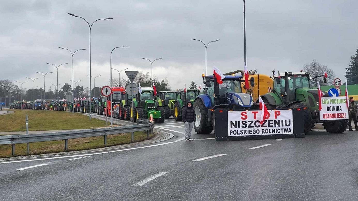 protest rolniczy Siedlce