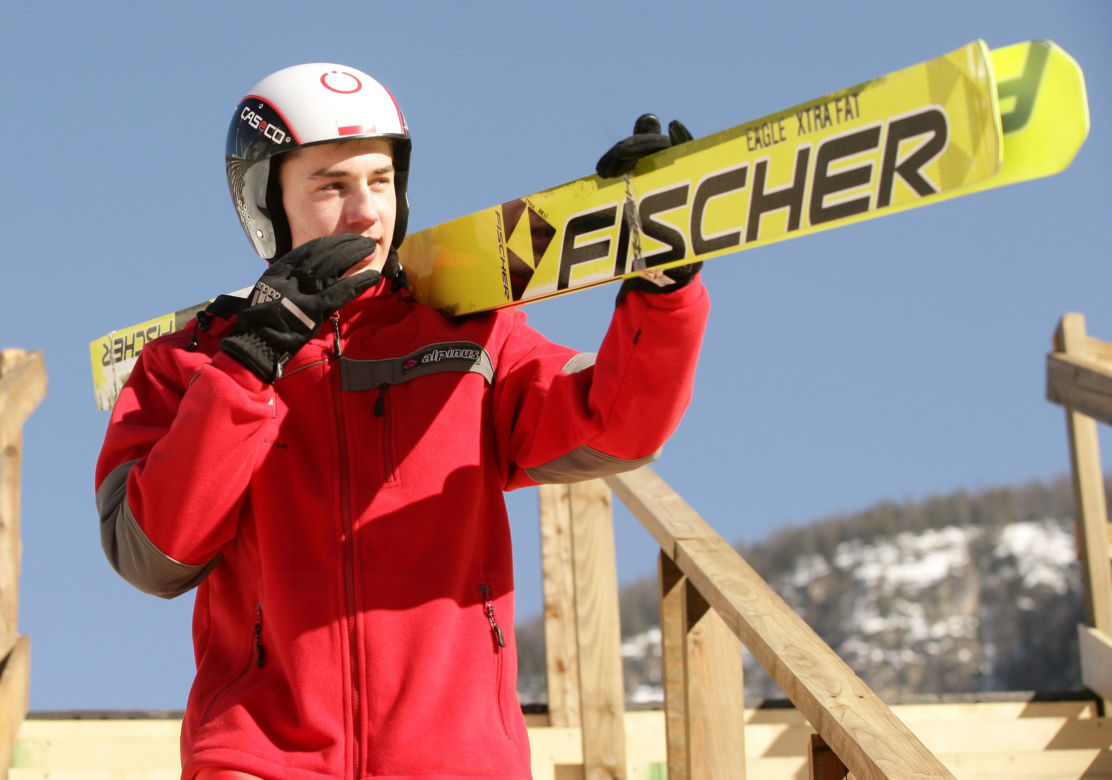 Kamil Stoch w młodości