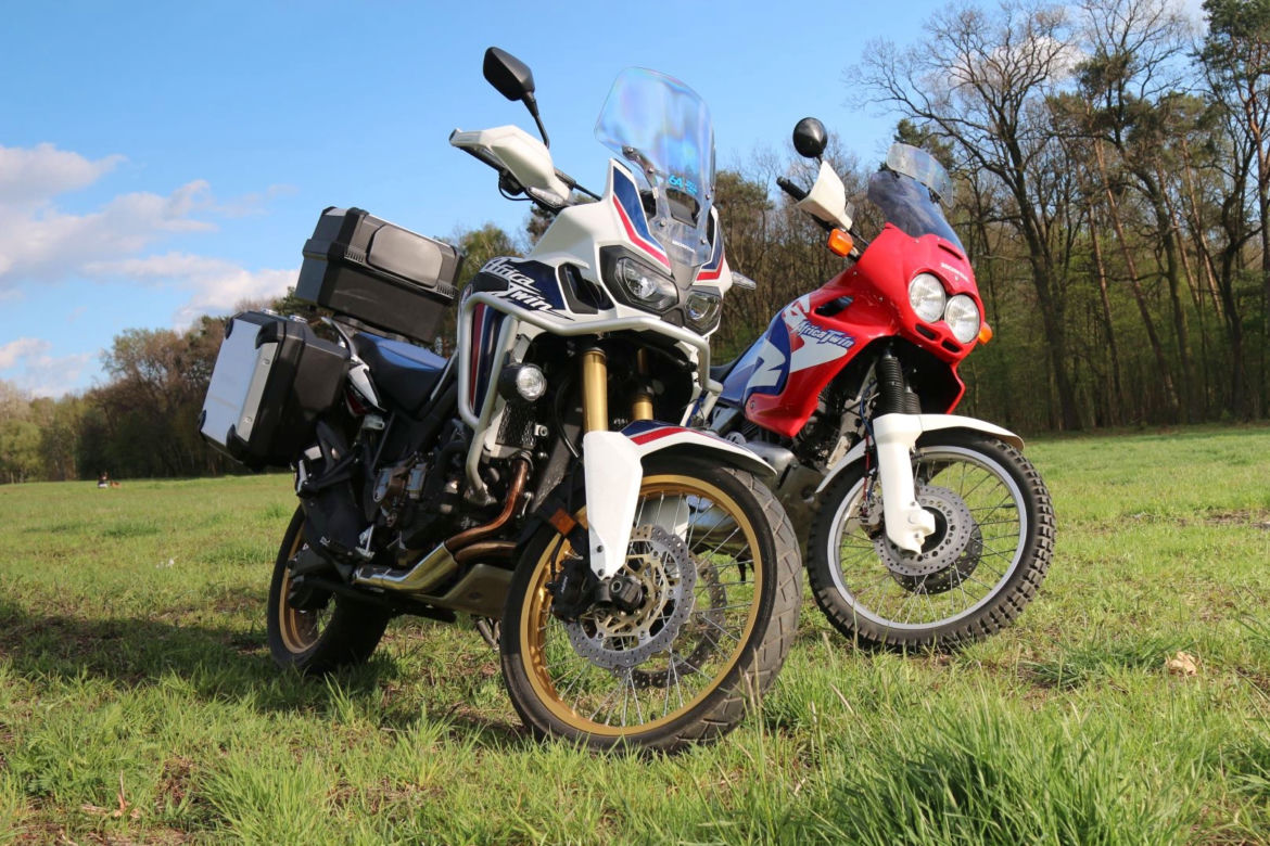 Honda Africa Twin CRF 1000 L DCT i Honda Africa Twin RD07 750
