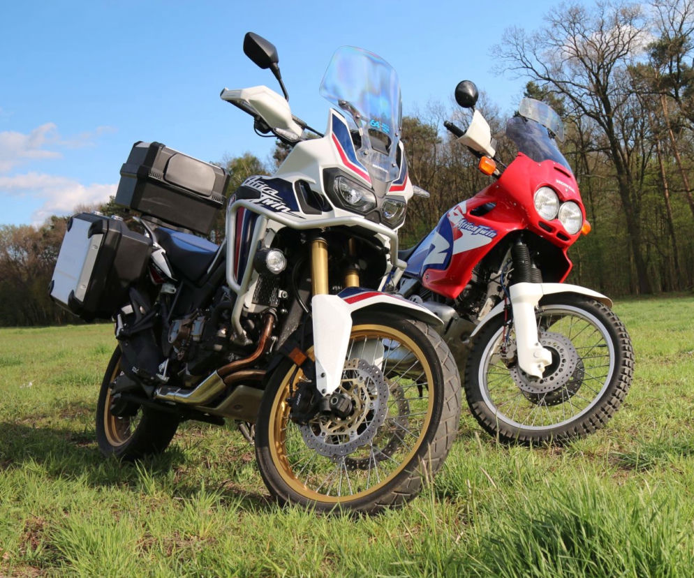 Honda Africa Twin CRF 1000 L DCT i Honda Africa Twin RD07 750