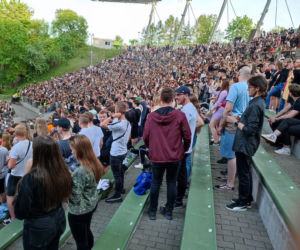 Juwenalia 2022. Hip-hopowy koncert w Amfiteatrze Kadzielnia. Zobacz zdjęcia