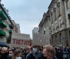 Strajk kobiet w centrum Poznania