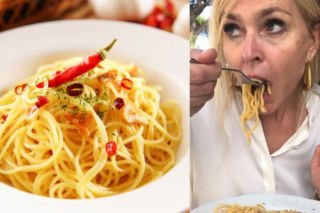 Monika Olejnik bezkarnie opycha się makaronem al dente. Zobacz przepis jak go przygotować!