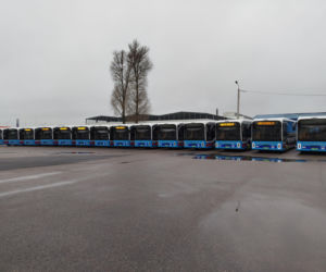 Nowe chińskie autobusy elektryczne marki Yutong w Siedlcach