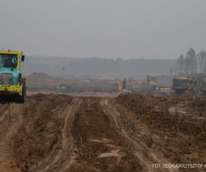 Budowa S7 na trasie Napierki - Płońsk. Zobacz postępy prac [GALERIA]