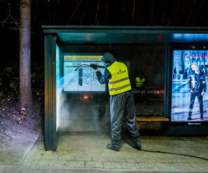 Koronawirus w Trójmieście. Tak zabijają zarazę na ulicach [ZDJĘCIA]