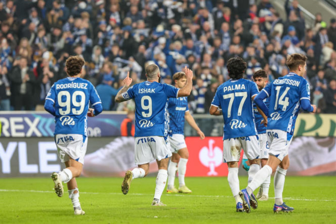 Lech Poznań - Raków Częstochowa: Zdjęcia kibiców z meczu 23. kolejki PKO BP Ekstraklasy