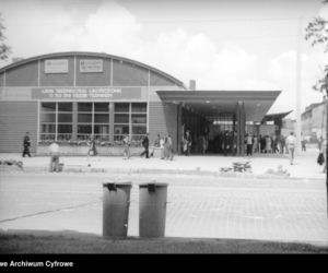 Dworzec Gdański w 1949 roku