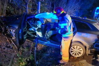 Wypadek w Krynkach 30.10.2026