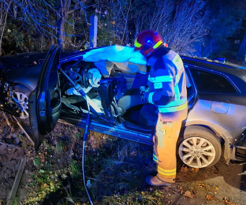Wypadek w Krynkach 30.10.2026