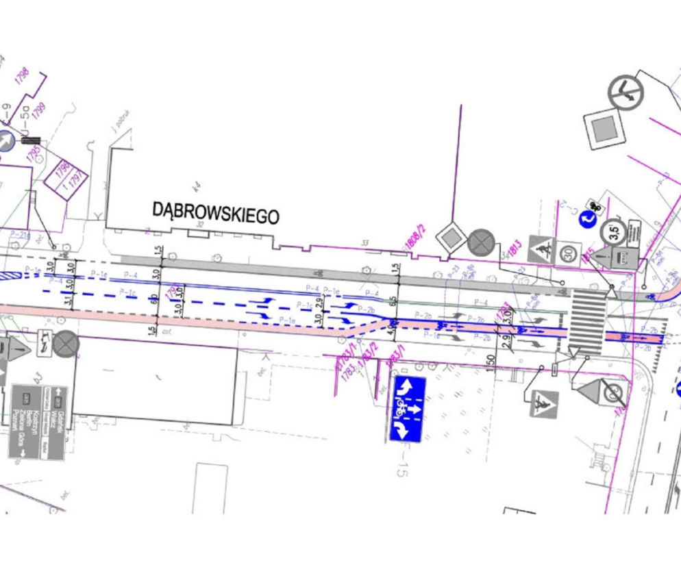 Szykują się zmiany na Dąbrowskiego