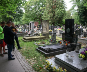 Ktoś zniszczył grób ukraińskiego pisarza