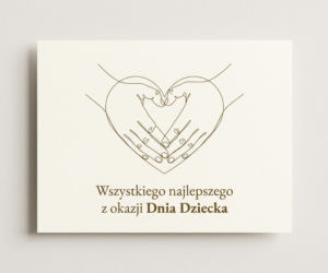 Kartka z życzeniami na Dzień Dziecka