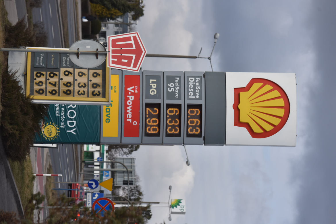 Ceny paliwa w Toruniu 4.03.2022. Sprawdziliśmy, gdzie jest najtaniej