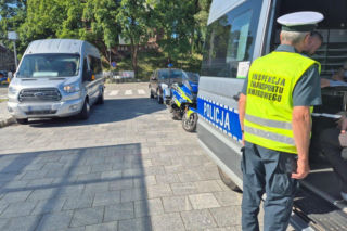 Pijany kierowca autobusu w Iławie