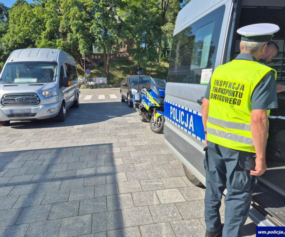 Pijany kierowca autobusu w Iławie