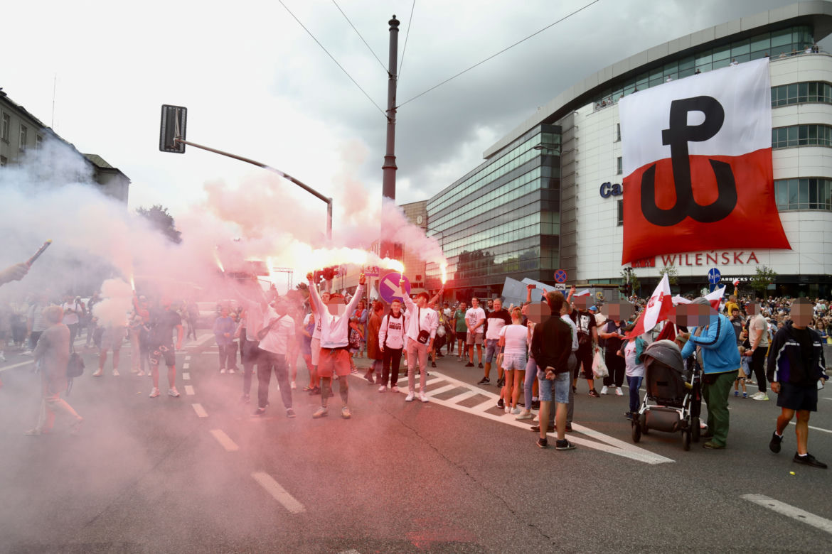 Warszawa 79. rocznica Powstania Warszawskiego Godzina W
