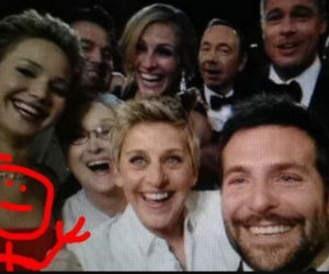 Oscarowe selfie MEMY