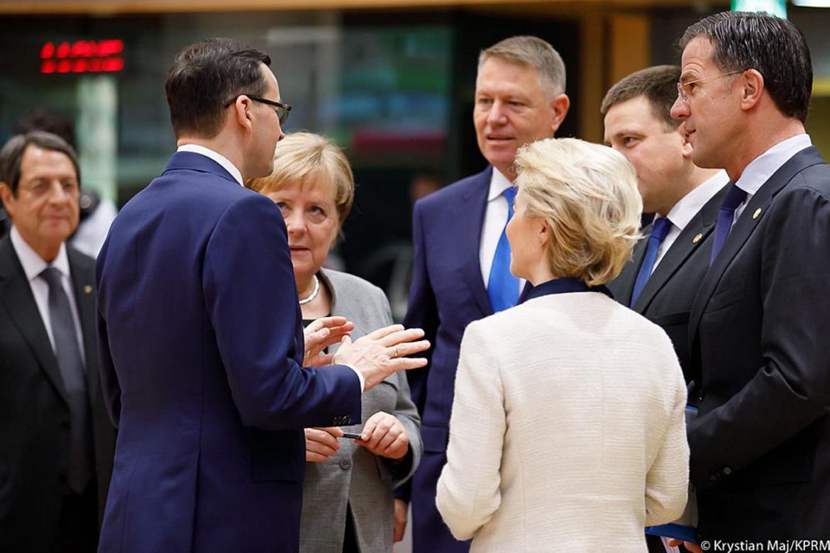 Mateusz Morawiecki w Brukseli