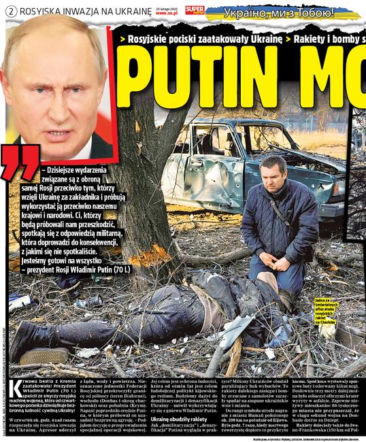 Pierwsze dni wojny w Ukrainie. Tak relacjonowaliśmy je w "Super Expressie"