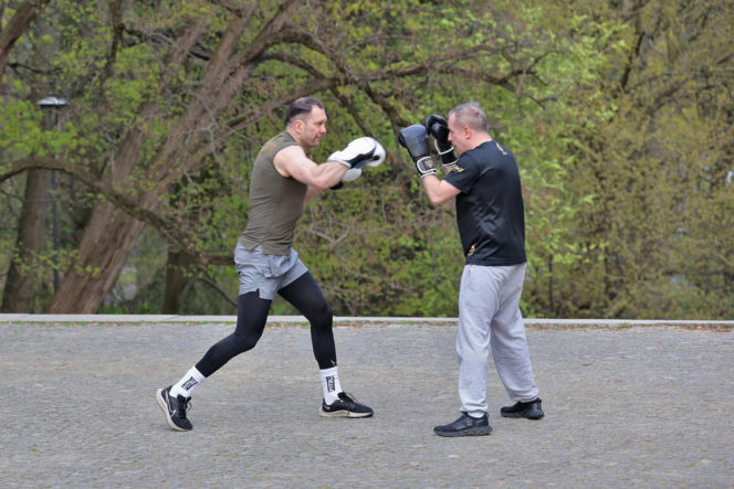 Łukasz Mejza uczył boksu pod chmurką Przemysława Czarneckiego