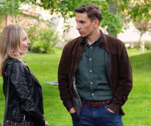 Barwy szczęścia odc. 3261. Tomasz Kępski (Jakub Sokołowski), Grażyna (Kinga Suchan)