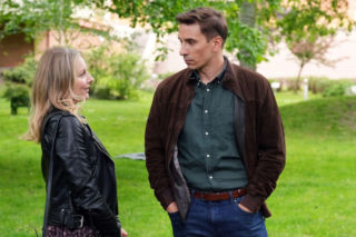 Barwy szczęścia odc. 3261. Tomasz Kępski (Jakub Sokołowski), Grażyna (Kinga Suchan)