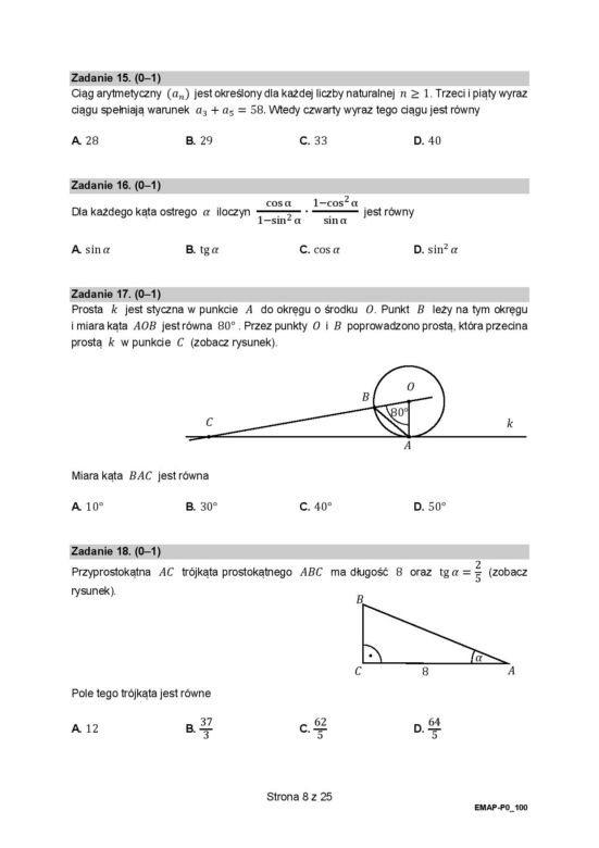 Matura 2021 matematyka