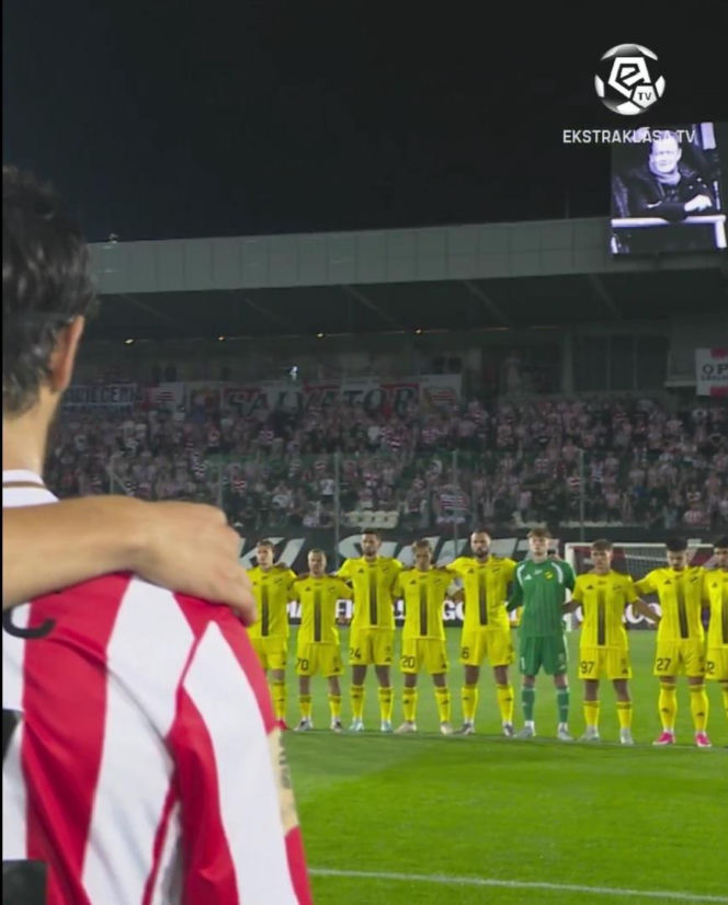Cracovia - Wieczysta Kraków: Pożegnanie Jana Frycza